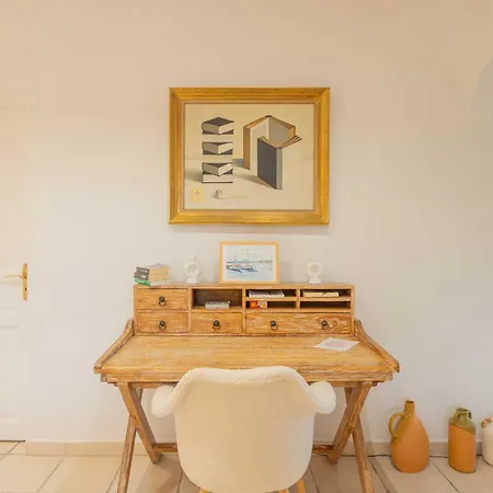 Spacious With Pool & A-c For 8 - Sea View * Grimaud