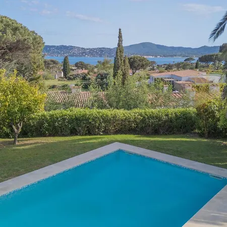 Spacious With Pool & A-c For 8 - Sea View Grimaud