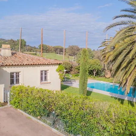 Spacious With Pool & A-c For 8 - Sea View Grimaud